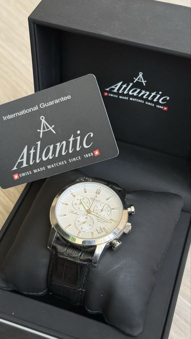 Atlantic Chronograph Crystal Safir