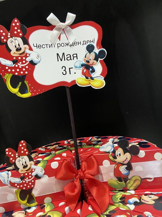 Торта от картон с пълнеж