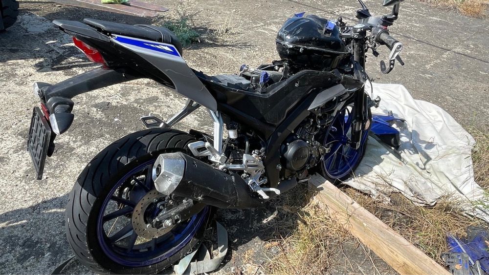 Yamaha yzf r125 2021 avariata