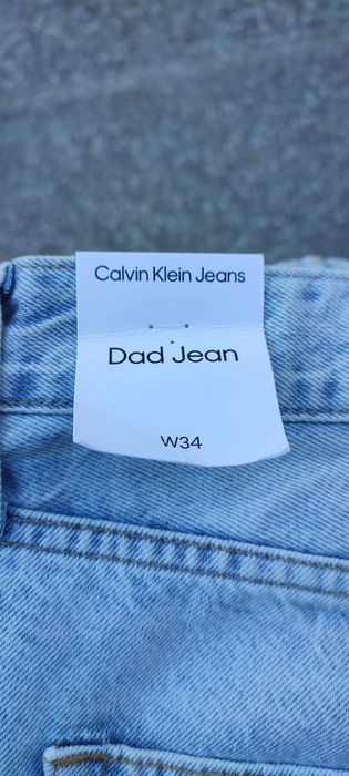 Дънки Calvin Klein Dad -Нови!!!