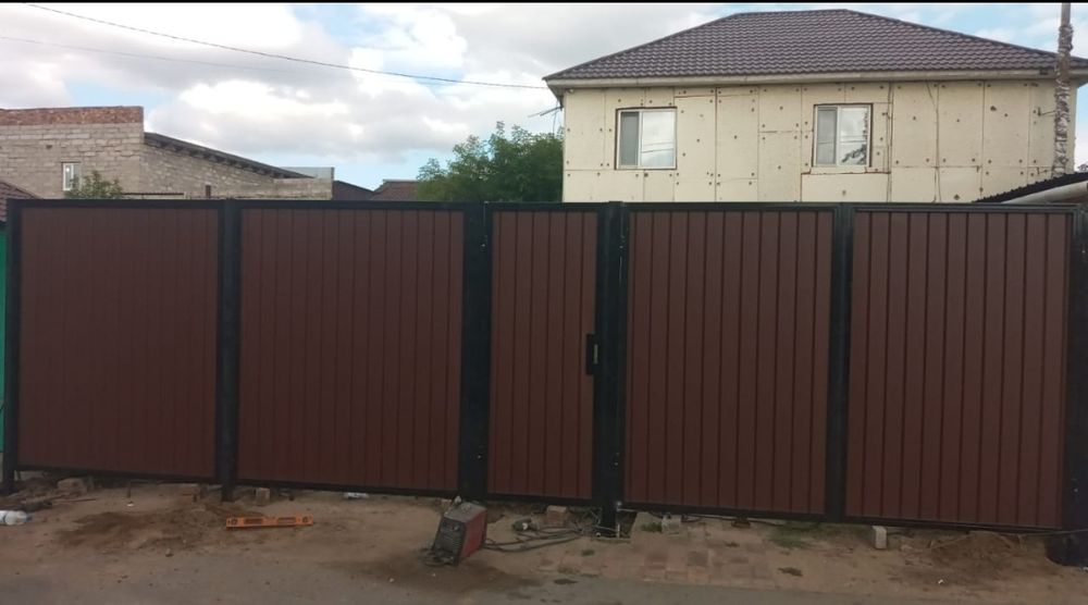 Заборы ворота  в Павлодаре