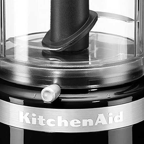 ПРОМО Нов 2г Гаранция Мощен Мини Кухненски Робот Блендер Чопър KitchenAid, 5KFC3516, Черен или Червен