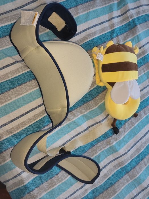 Centura port bebe+perna protectie spate&cap