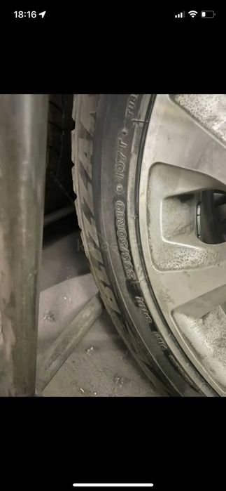 Зимние шины с дисками 255/50 р19