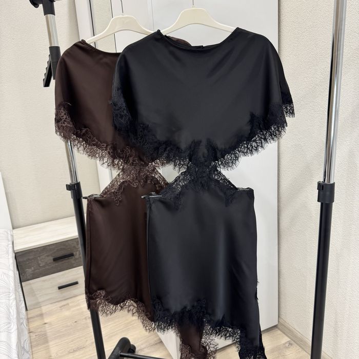 Рокля сатен + бюстие