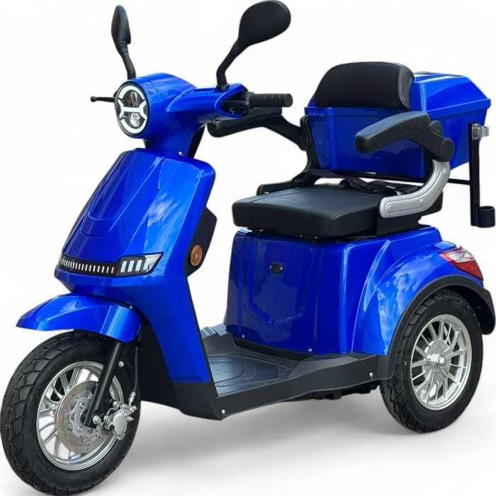 Електрическа триколка FM1 B1 LUX 2025 1500W 60v20ah, неоново жълто