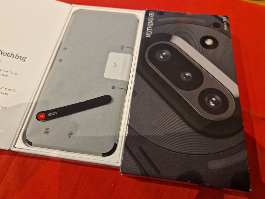 -Nothing Phone 3A-5G, Nou, Nefolosit, 128Gb, 8Ram, 0 cicluri incarcare