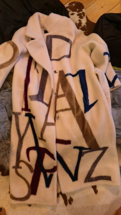 Палто-лисица/заек/лама-богат,пухкав косъм