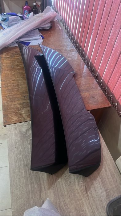 Спойлер за Audi A3 2003 до 2008 8P с 2 и 4 врати - RS3 Style черен лак