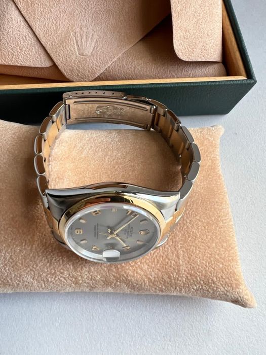Rolex Oyster Perpetual Date 15203   FULL SET sticla Safir