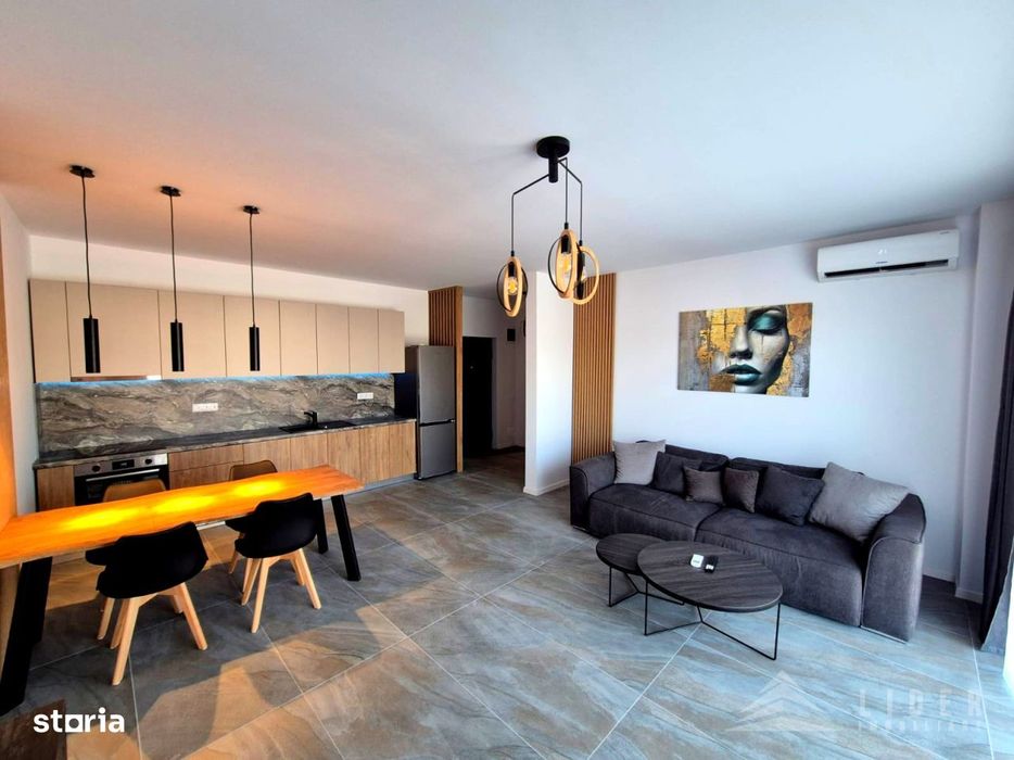 Inchiriere apartament  2 camere imobil nou mobilat si utilat  strada B