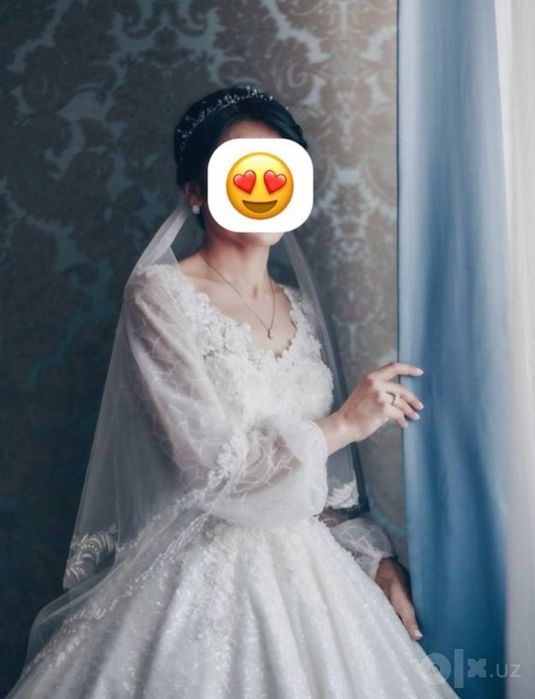 Шикарное свадебное платье