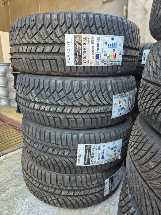 4 Anvelope M+S IARNA - 215/45/18 93V XL - Kumho Craft WP72 - NOU - DOT 2023 !