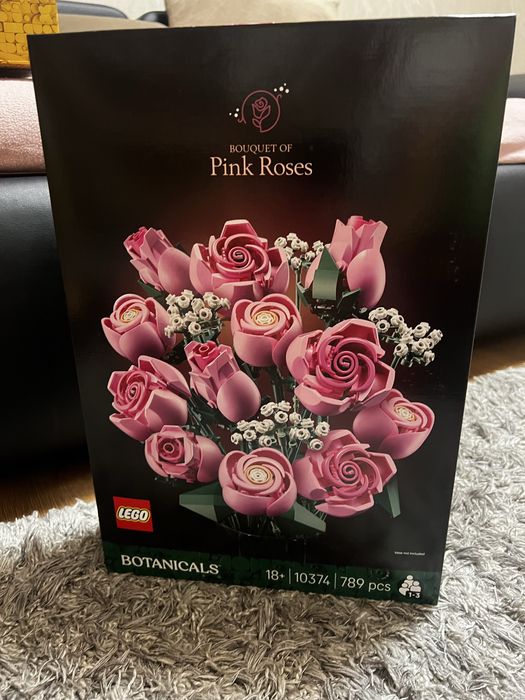 LEGO® Botanicals - Buchet de trandafiri roz 10374