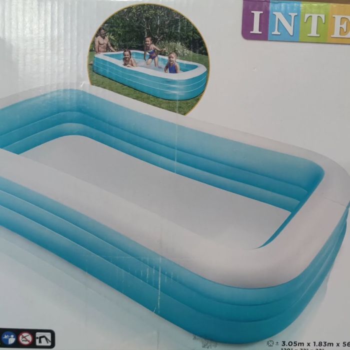 Бассейн надувной детский