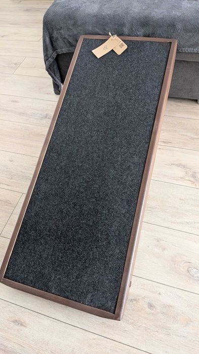 Rampă pentru câini din lemn masiv