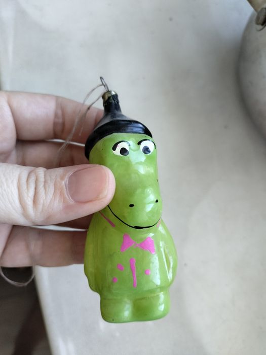 Ёлочные стеклянные игрушки СССР