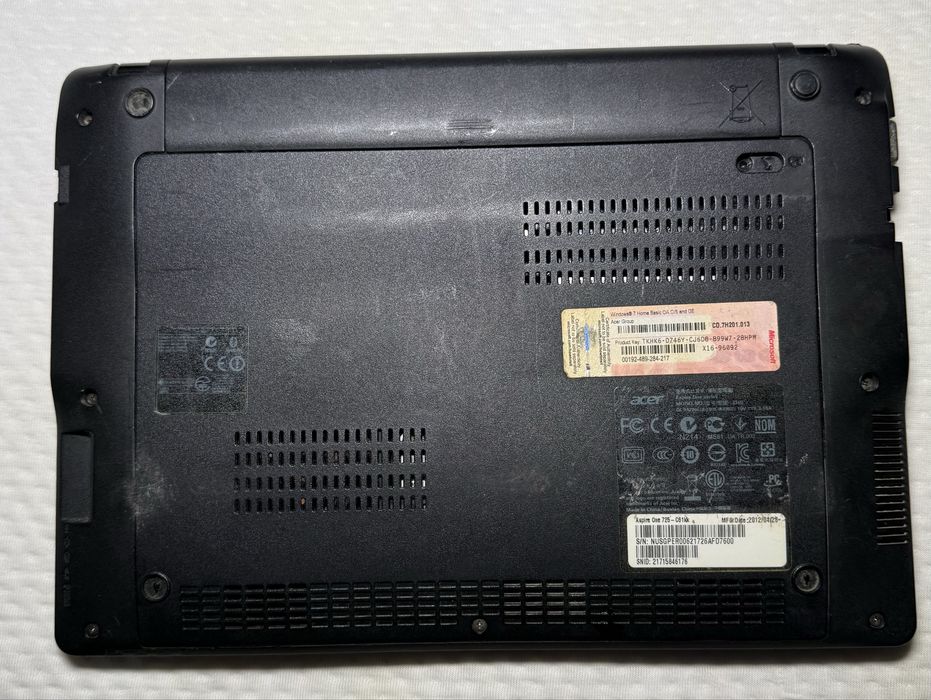 Ноутбук acer на запчасти