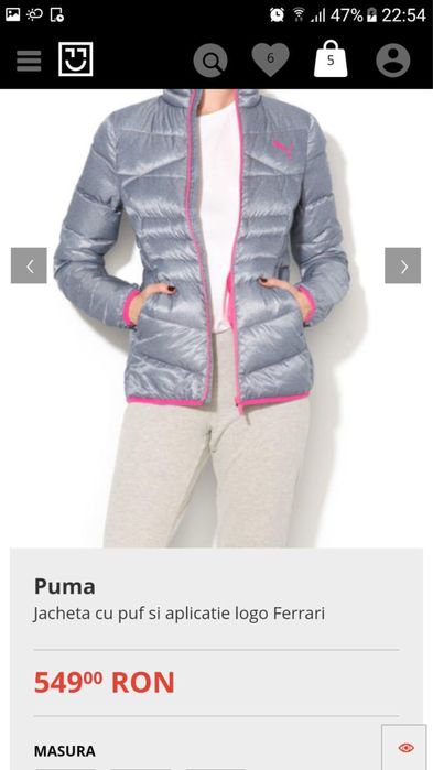 Geaca de dama Puma marime S