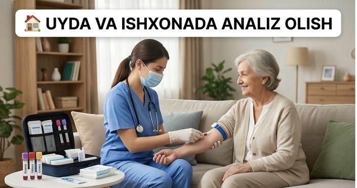 Analiz olish xizmati uyda va ishxonada (Fargʻona)