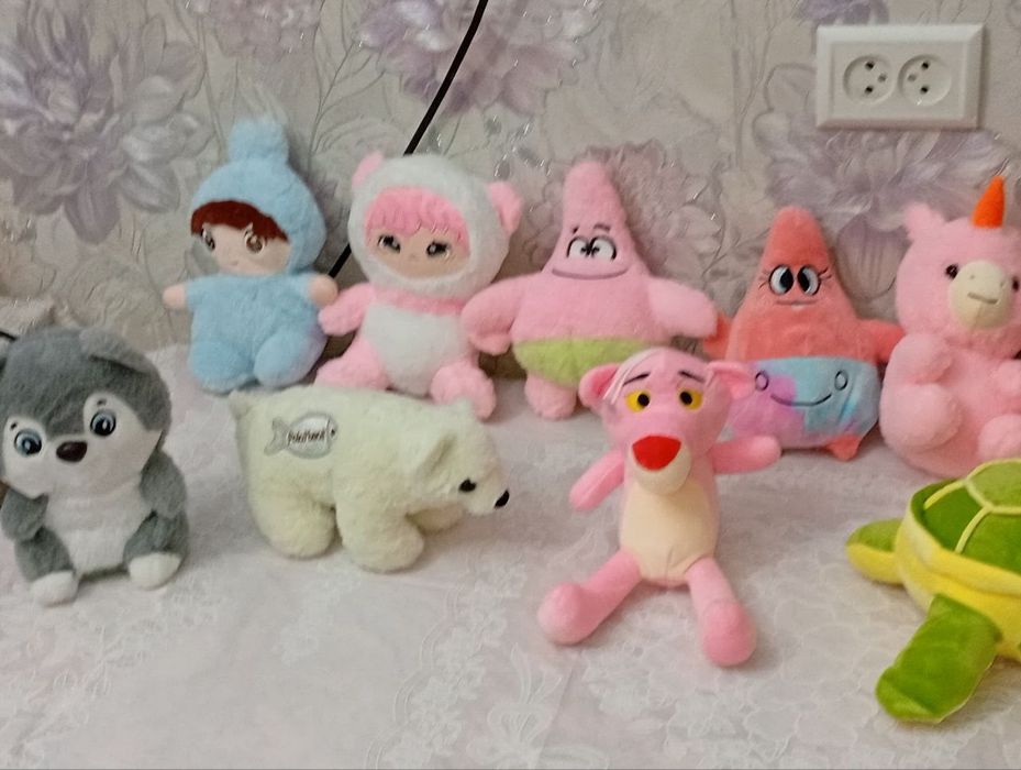 Красивые Мягкие игрушки , новые