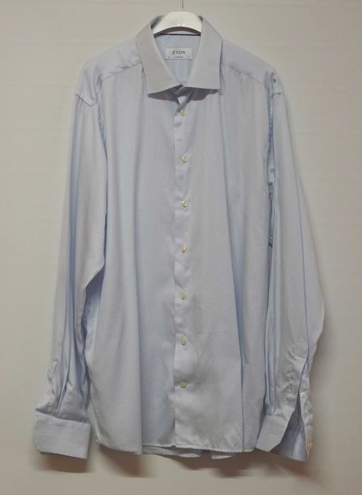 Camasa Eton Contemporary albastra marimea  44- 17 1/2