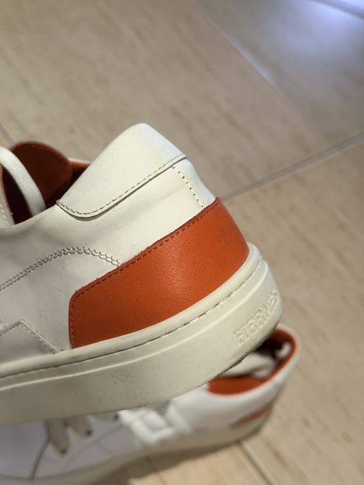 Hermes маратонки 37 естествена кожа