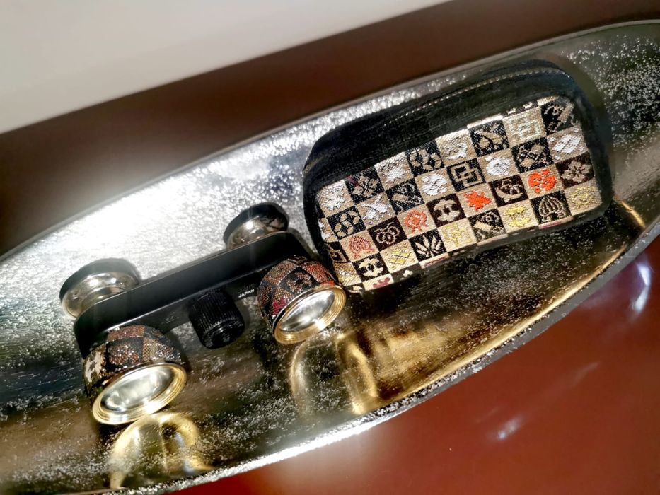 Антикварни оперни очила бинокъл Revue комплект с чанта от Япония