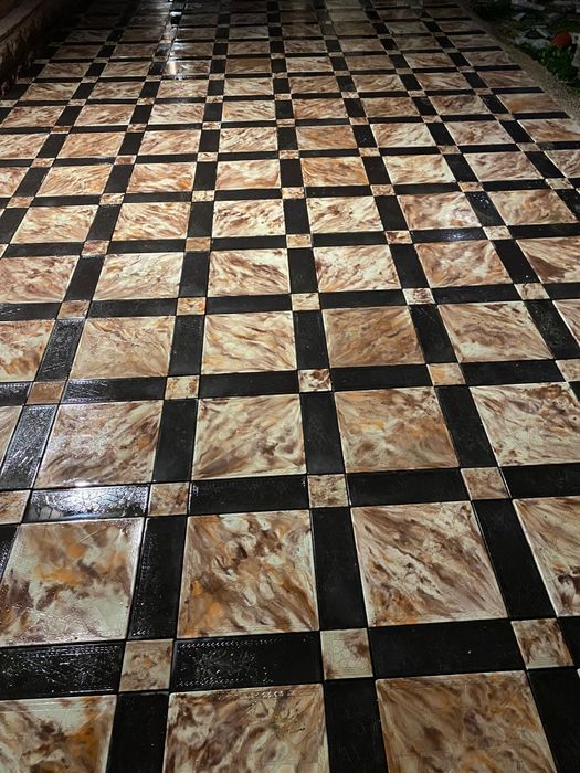 Укладка брусчатки