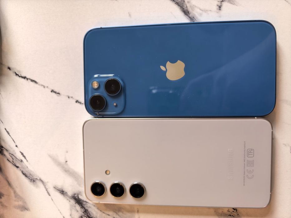 Самсунг с 24 128г айфон 13 128 г