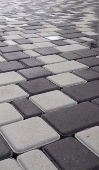 Тротуарная плитка, брусчатка.