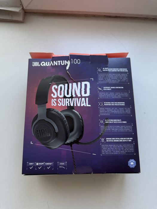 JBL Quantum 100 наушники