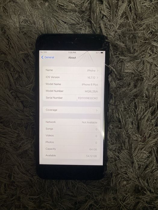 Vand Iphone 8 plus ! Functioneaza bine