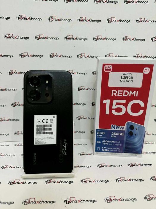 Redmi 15C Black 256/4GB