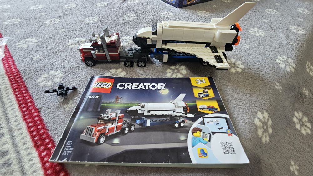 Vând Lego 31091, 60383 si 31134