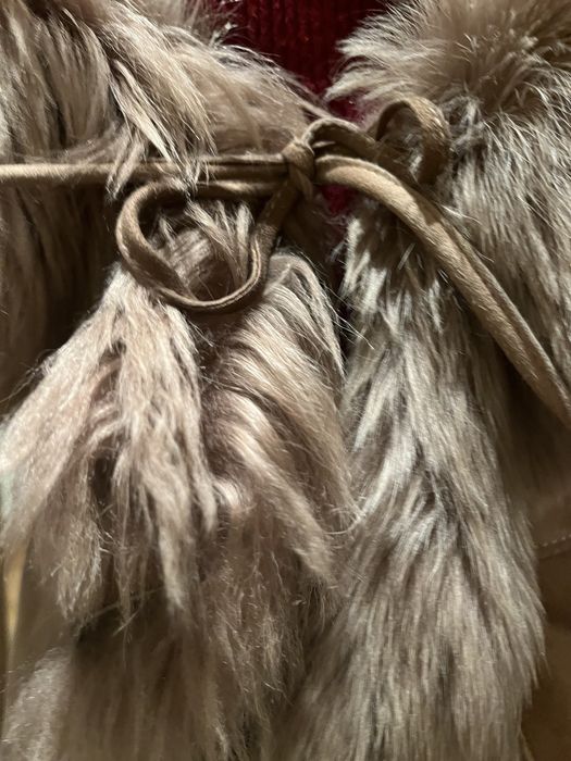 Vand palton de blana naturala