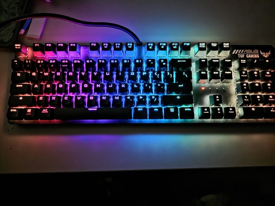 Tastatura gaming mecanica ASUS TUF Gaming K3, RGB,