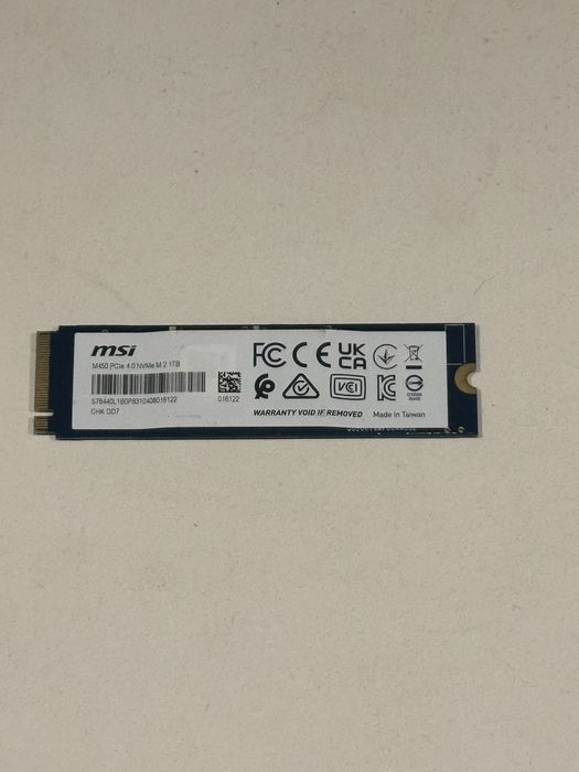 Ssd m2 1tb от msi