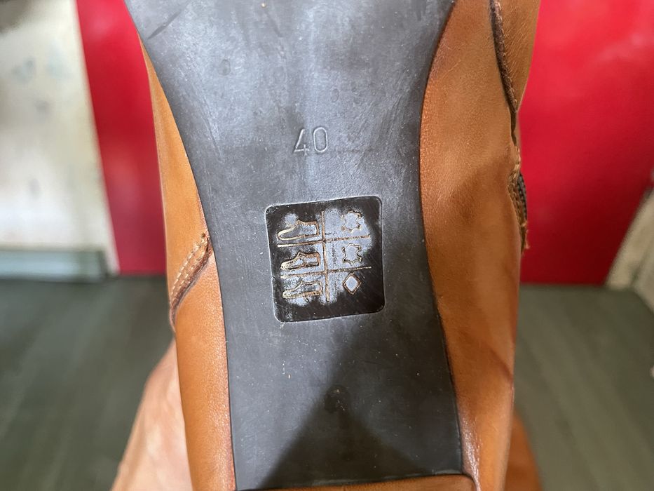 Италиански ботуши Mayis 40 естествена телешка кожа