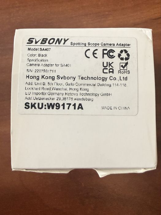 Adaptor pentru luneta la dslr Nikon