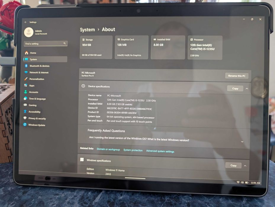 Microsoft Surface 9 Pro 12th Gen i5 1235U 2.5GHz/8GB/1TB SSD