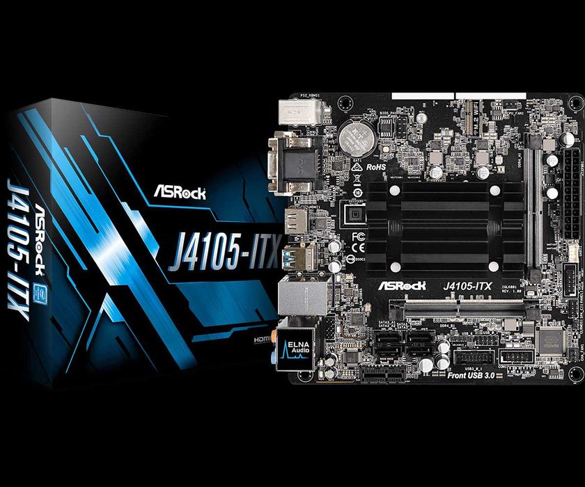HTPC sistem complet Asrock J4105 ITX