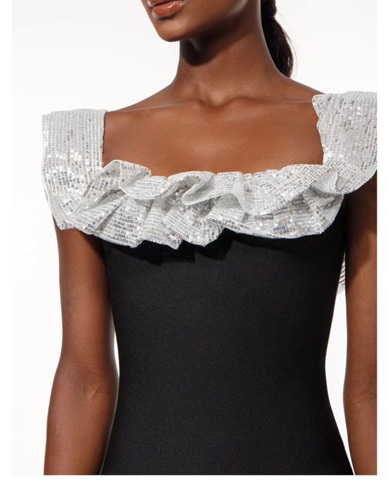 Рокля черна празнична vaymon