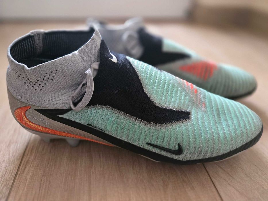 Nike Phantom 6 Elite FG High Chrome Black бутонки