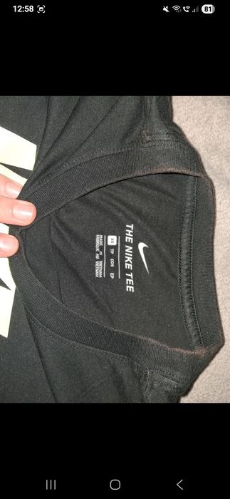 Tricou nike negru nou xs