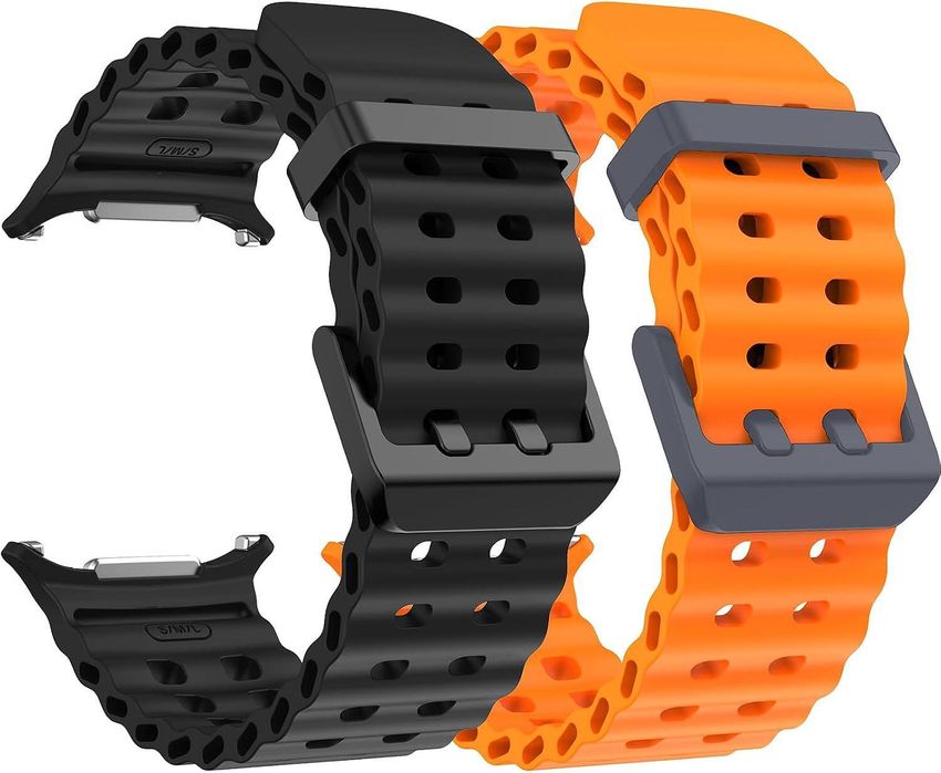 Силиконова Каишка за Samsung Galaxy Watch Ultra - Черен цвят