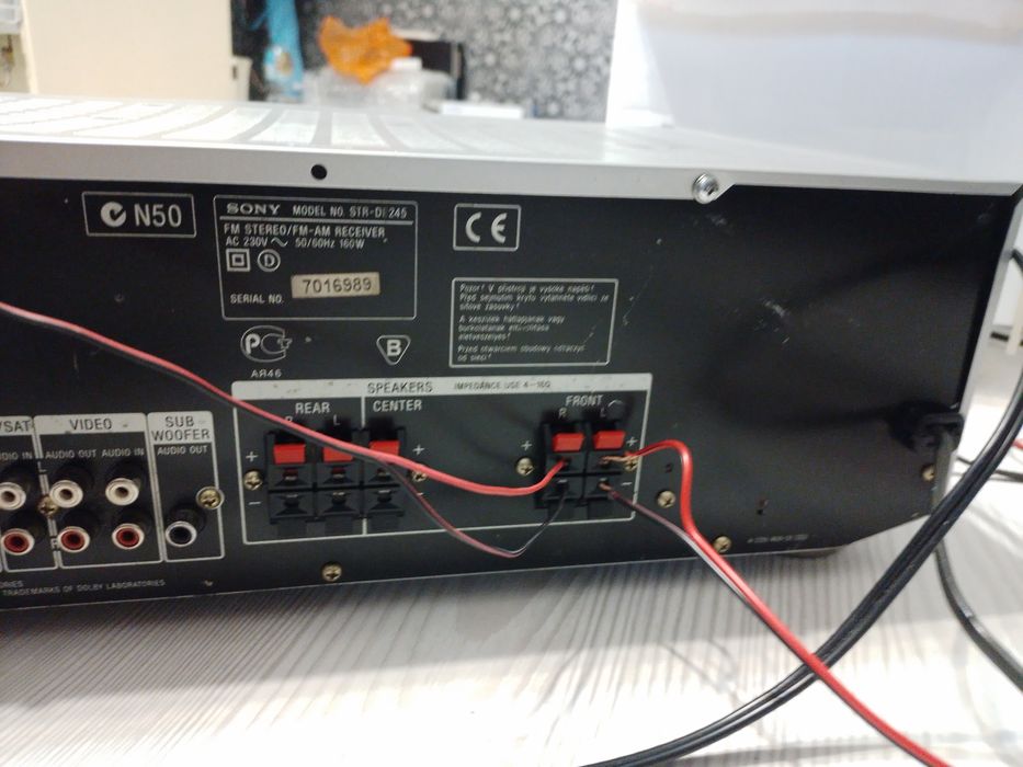 SONY STR DE245 Транзисторен ресивър