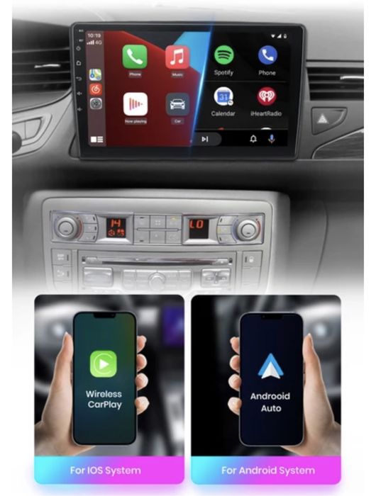 Navigatie Android  Citroen C5 , Carplay Wireless Android Auto WAZE