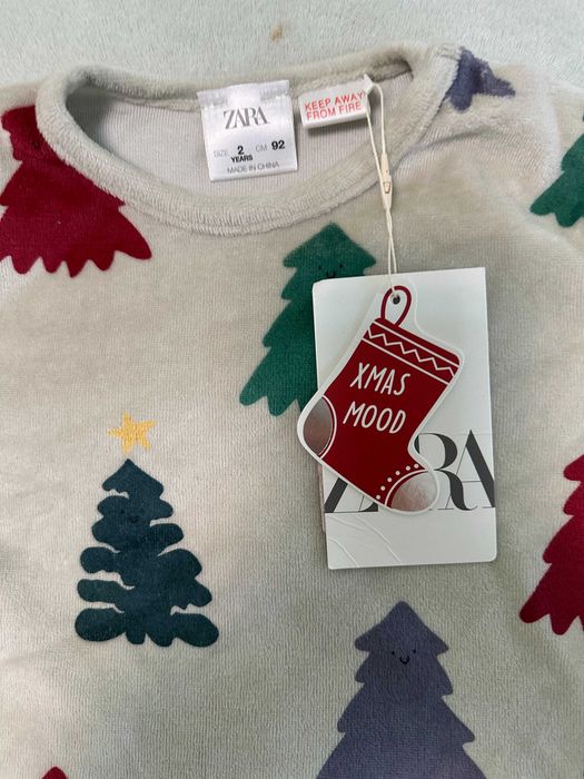 НОВА плътна зимна пижама на Zara