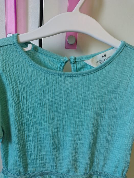 Set rochie Hm și geaca măr. 5-6-7 ani